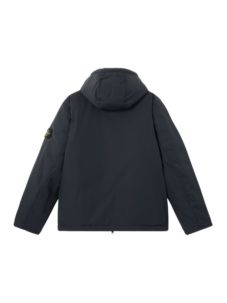 STONE ISLAND MICRO TWILL JACK ZWART