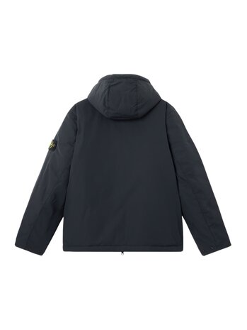 STONE ISLAND MICRO TWILL JACK ZWART
