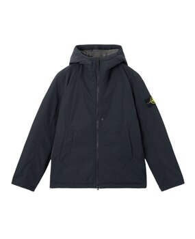 STONE ISLAND MICRO TWILL JACK ZWART STONE ISLAND MICRO TWILL JACK ZWART