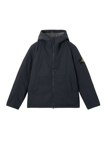 STONE ISLAND MICRO TWILL JACK ZWART