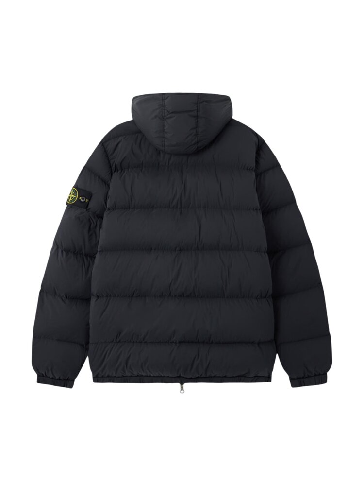STONE ISLAND SEAMLESS TUNNEL NYLON DOWN-TC ZWART