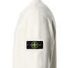 STONE ISLAND BRUSHED ORGANIC COTTON FLEECE SWEATER IVORY STONE ISLAND BRUSHED ORGANIC COTTON FLEECE SWEATER IVORY