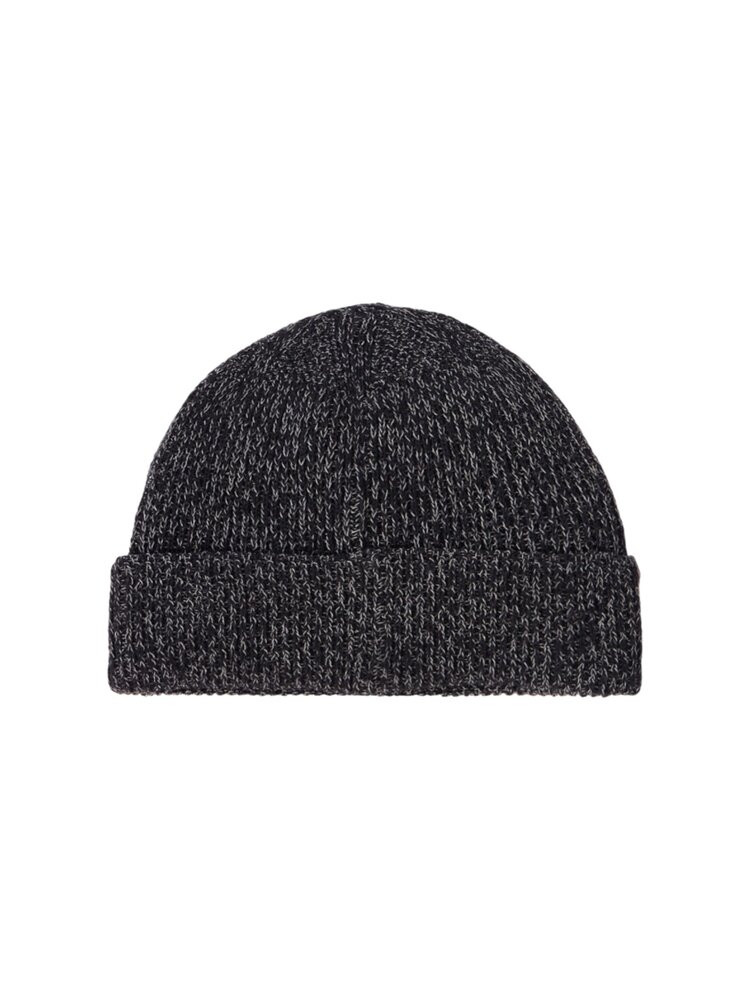 STONE ISLAND KNIT REFLECTIVE BEANIE ZWART