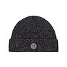 STONE ISLAND KNIT REFLECTIVE BEANIE ZWART STONE ISLAND KNIT REFLECTIVE BEANIE ZWART