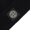 STONE ISLAND LIGHT RWS GEELONG WOOL BEANIE ZWART STONE ISLAND LIGHT RWS GEELONG WOOL BEANIE ZWART