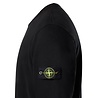 STONE ISLAND BRUSHED ORGANIC COTTON FLEECE SWEATER ZWART STONE ISLAND BRUSHED ORGANIC COTTON FLEECE SWEATER ZWART