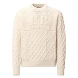 C.P. COMPANY WOOL SOFT SHETLAND PULLOVER WIT