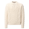 C.P. COMPANY WOOL SOFT SHETLAND PULLOVER WIT C.P. COMPANY WOOL SOFT SHETLAND PULLOVER WIT