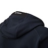 C.P. Company C.P. COMPANY DIAGONAL RAISED FLEECE HOODIE TOTAL ECLIPSE BLAUW