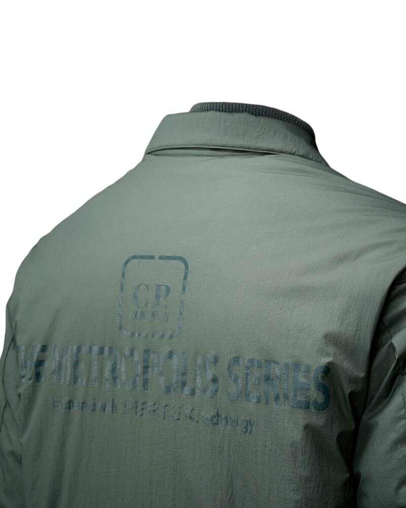 C.P. Company C.P. COMPANY METROPOLIS SERIES PERTEX OVERSHIRT GROEN
