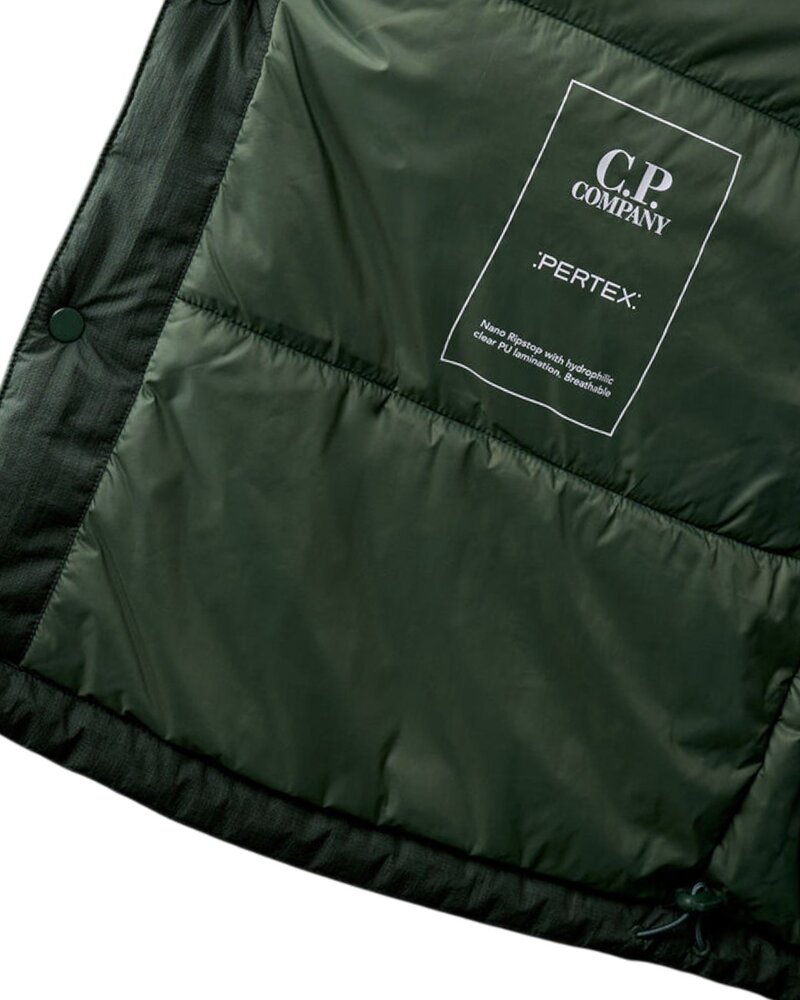 C.P. Company C.P. COMPANY METROPOLIS SERIES PERTEX OVERSHIRT GROEN