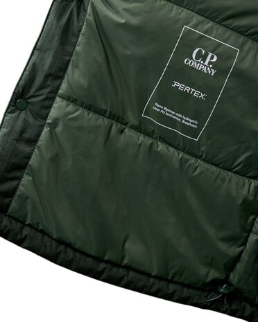 C.P. Company C.P. COMPANY METROPOLIS SERIES PERTEX OVERSHIRT GROEN