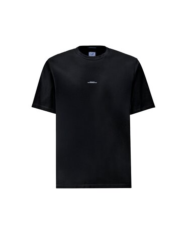 C.P. Company C.P. COMPANY METROPOLIS SERIES T-SHIRT ZWART