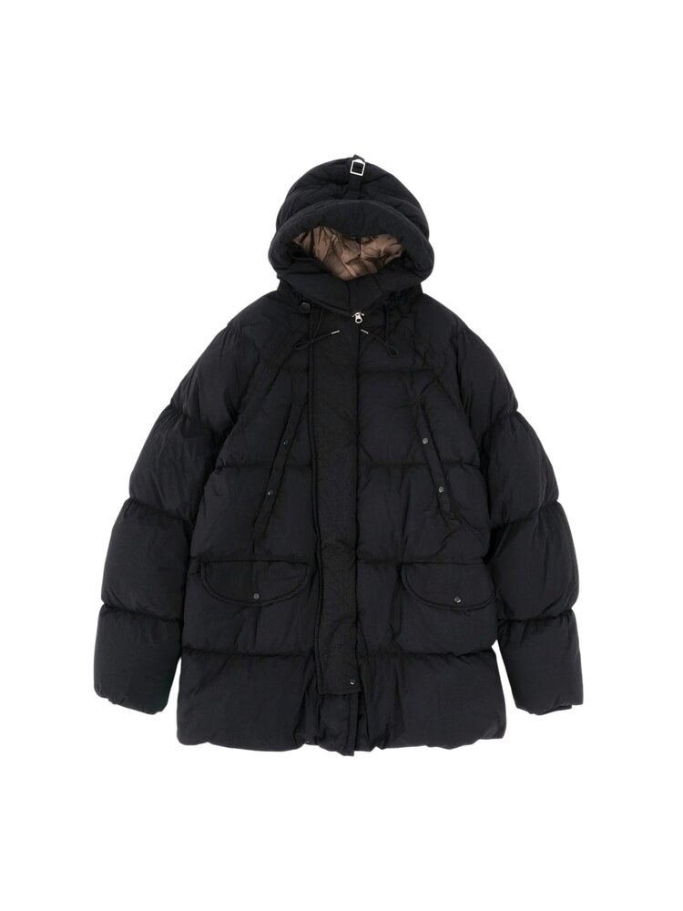 Ten C TEN C DECK DOWN PARKA JACKET ZWART