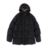 TEN C DECK DOWN PARKA JACKET ZWART