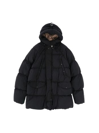 Ten C TEN C DECK DOWN PARKA JACKET ZWART