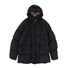 TEN C DECK DOWN PARKA JACKET ZWART TEN C DECK DOWN PARKA JACKET ZWART