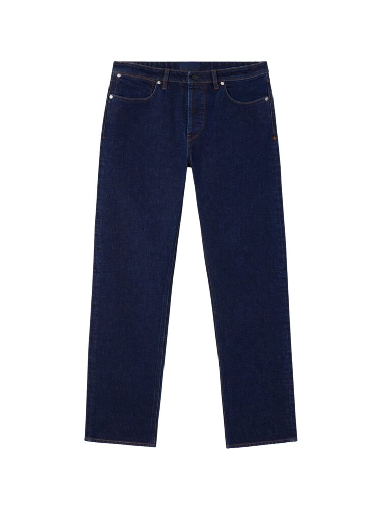 STONE ISLAND DENIM RESEARCH STRETCH INDIGO DENIM-RINSED SLIM STONE ISLAND DENIM RESEARCH STRETCH INDIGO DENIM-RINSED SLIM