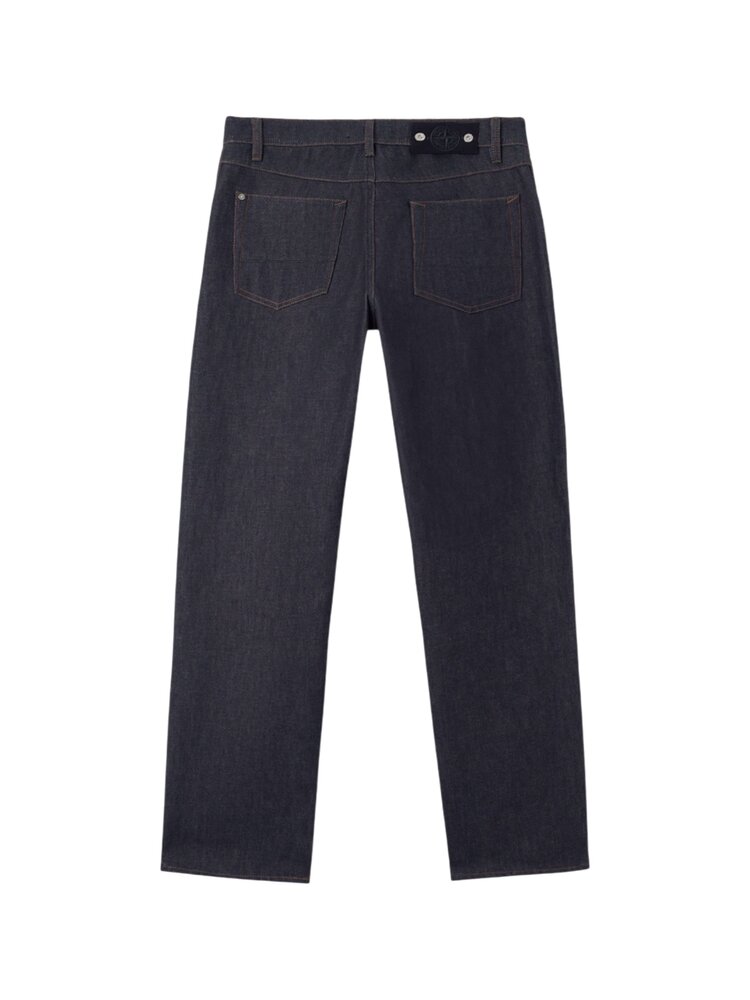 Stone Island STONE ISLAND DENIM RESEARCH INDIGO DENIM-RAW LOOSE Stone Island STONE ISLAND DENIM RESEARCH INDIGO DENIM-RAW LOOSE