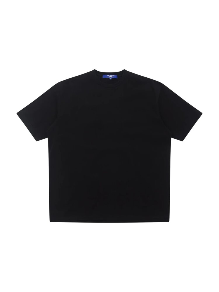 Commes des Garcons Junya Watanabe COMME DES GARÇONS JUNYA WATANABE SHORT SLEEVE T-SHIRT ZWART Commes des Garcons Junya Watanabe COMME DES GARÇONS JUNYA WATANABE SHORT SLEEVE T-SHIRT ZWART