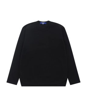 Commes des Garcons Junya Watanabe COMME DES GARÇONS JUNYA WATANABE WOOL BLEND LONGSLEEVE SHIRT ZWART Commes des Garcons Junya Watanabe COMME DES GARÇONS JUNYA WATANABE WOOL BLEND LONGSLEEVE SHIRT ZWART