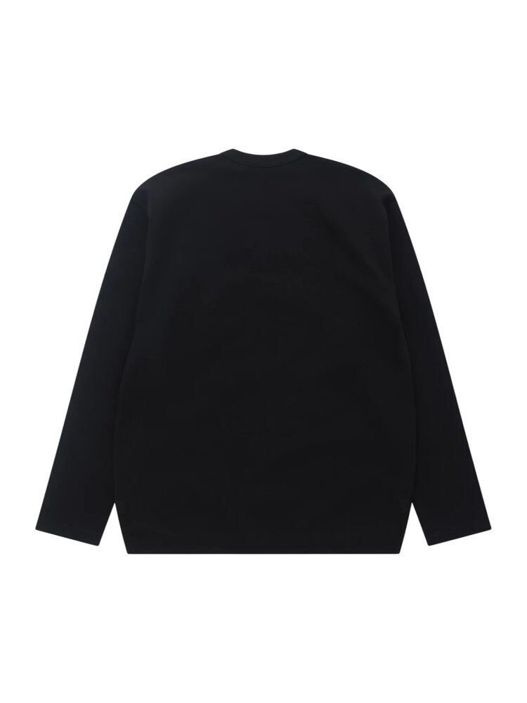 Commes des Garcons Junya Watanabe COMME DES GARÇONS JUNYA WATANABE WOOL BLEND LONGSLEEVE SHIRT ZWART Commes des Garcons Junya Watanabe COMME DES GARÇONS JUNYA WATANABE WOOL BLEND LONGSLEEVE SHIRT ZWART