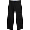 Commes des Garcons Junya Watanabe COMME DES GARÇONS JUNYA WATANABE WIDE LEG TROUSERS ZWART Commes des Garcons Junya Watanabe COMME DES GARÇONS JUNYA WATANABE WIDE LEG TROUSERS ZWART