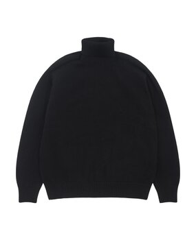 Commes des Garcons Junya Watanabe COMME DES GARÇONS JUNYA WATANABE ROLL NECK PULLOVER ZWART Commes des Garcons Junya Watanabe COMME DES GARÇONS JUNYA WATANABE ROLL NECK PULLOVER ZWART