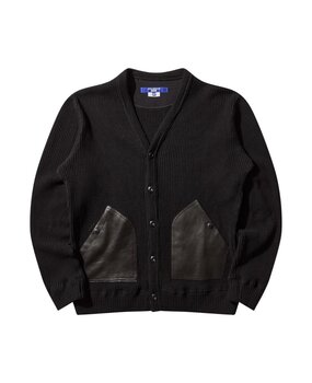 Commes des Garcons Junya Watanabe COMME DES GARÇONS JUNYA WATANABE CARDIGAN ZWART Commes des Garcons Junya Watanabe COMME DES GARÇONS JUNYA WATANABE CARDIGAN ZWART