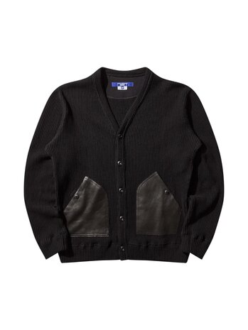 Commes des Garcons Junya Watanabe COMME DES GARÇONS JUNYA WATANABE CARDIGAN ZWART Commes des Garcons Junya Watanabe COMME DES GARÇONS JUNYA WATANABE CARDIGAN ZWART