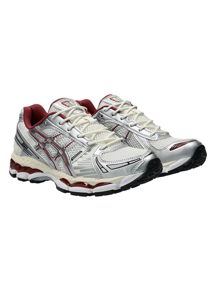 Asics ASICS GEL-KAYANO 12.1 SNEAKERS CREAM/PURE SILVER Asics ASICS GEL-KAYANO 12.1 SNEAKERS CREAM/PURE SILVER
