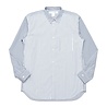 Comme des Garcons Shirt COMME DES GARÇONS SHIRT FOREVER STRIPED SHIRT BLAUW Comme des Garcons Shirt COMME DES GARÇONS SHIRT FOREVER STRIPED SHIRT BLAUW