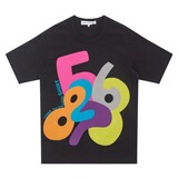 COMME DES GARÇONS SHIRT GRAPHIC PRINTED T-SHIRT ZWART