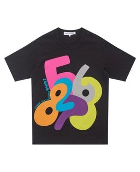 Comme des Garcons Shirt COMME DES GARÇONS SHIRT GRAPHIC PRINTED T-SHIRT ZWART