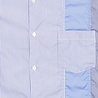 Comme des Garcons Homme COMME DES GARÇONS HOMME MULTI STRIPE SHIRT BLAUW