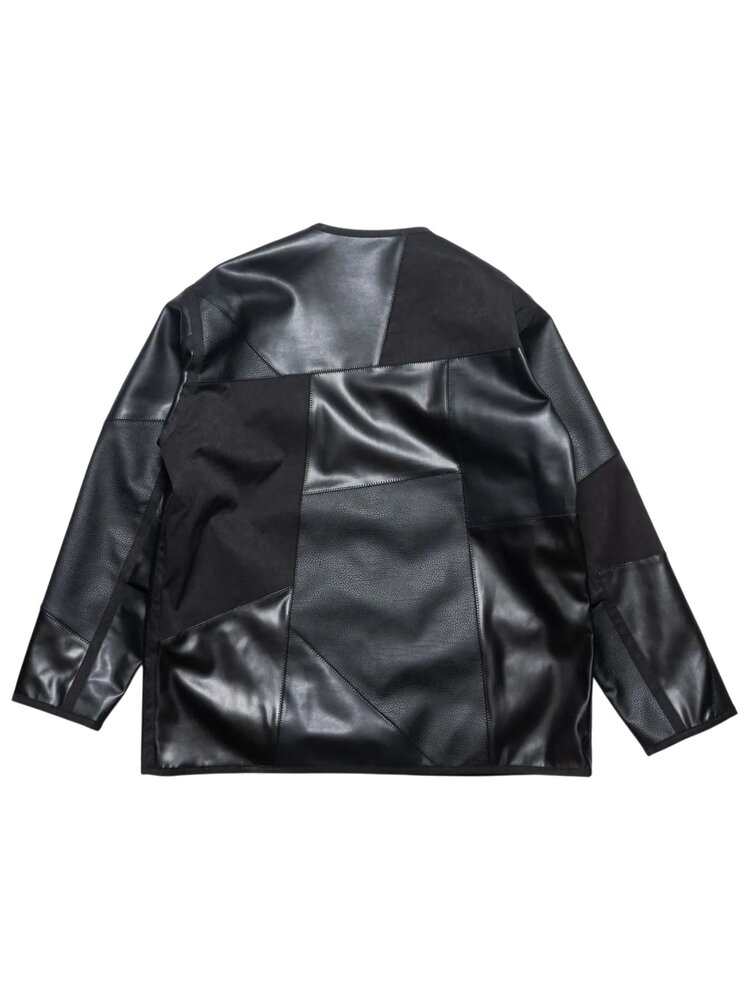 COMME DES GARÇONS HOMME SYNTH LEATHER PATCHWORK MIX JACK ZWART COMME DES GARÇONS HOMME SYNTH LEATHER PATCHWORK MIX JACK ZWART
