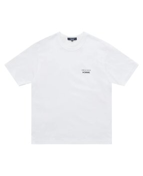 Comme des Garcons Homme COMME DES GARÇONS HOMME LOGO T-SHIRT WIT