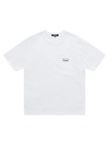 Comme des Garcons Homme COMME DES GARÇONS HOMME LOGO T-SHIRT WIT