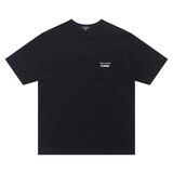 COMME DES GARÇONS HOMME LOGO T-SHIRT ZWART