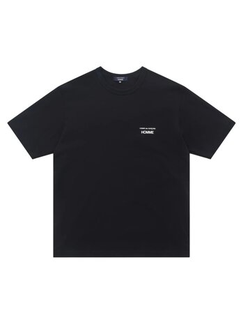 Comme des Garcons Homme COMME DES GARÇONS HOMME LOGO T-SHIRT ZWART