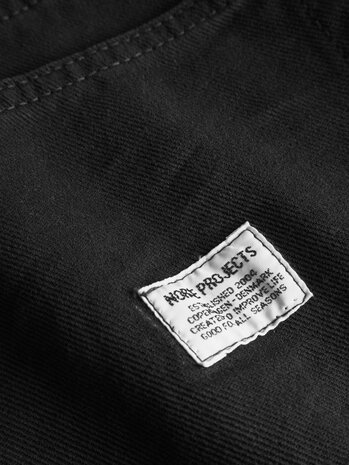 Norse Projects NORSE PROJECTS MOGENS HEAVY TWILL BROEK ZWART