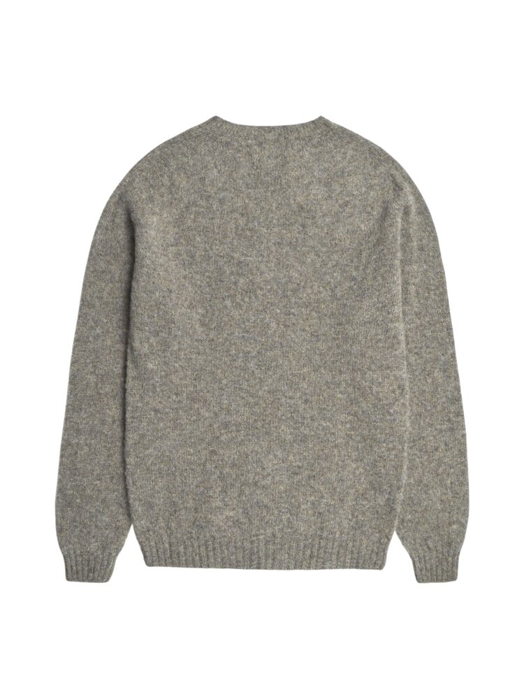 NORSE PROJECTS BIRNIR BRUSHED LAMBSWOOL PULLOVER GROEN NORSE PROJECTS BIRNIR BRUSHED LAMBSWOOL PULLOVER GROEN