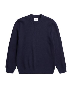 NORSE PROJECTS HENNING RIB PULLOVER MARINE NORSE PROJECTS HENNING RIB PULLOVER MARINE