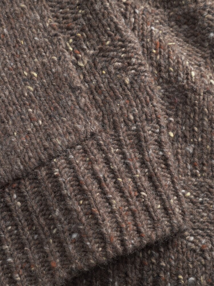 NORSE PROJECTS ERIK DONEGAL DIAMOND OVERSHIRT BRUIN NORSE PROJECTS ERIK DONEGAL DIAMOND OVERSHIRT BRUIN