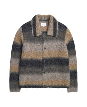 NORSE PROJECTS ERIK GRADIENT OVERSHIRT MULTICOLOR