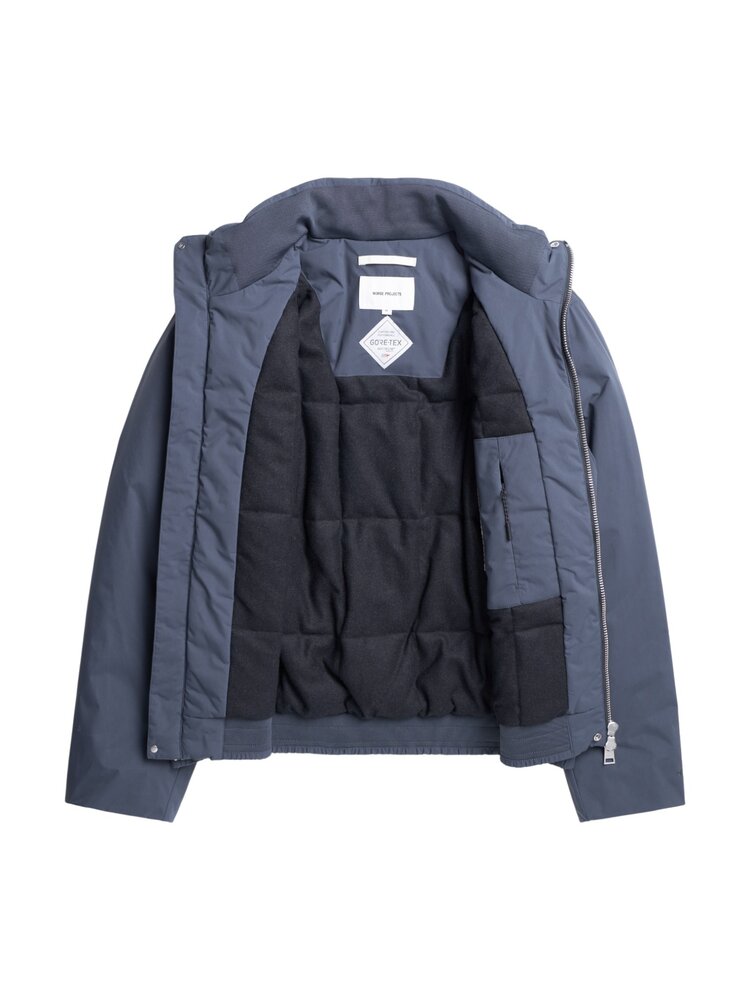 NORSE PROJECTS KASTRUP GORE-TEX WINDSTOPPER JACK BLAUW NORSE PROJECTS KASTRUP GORE-TEX WINDSTOPPER JACK BLAUW