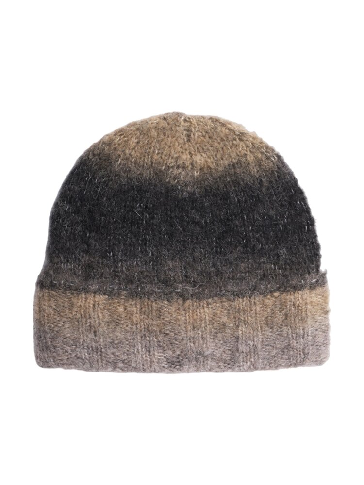 NORSE PROJECTS GRADIENT ALPACA BEANIE ZWART/BRUIN NORSE PROJECTS GRADIENT ALPACA BEANIE ZWART/BRUIN
