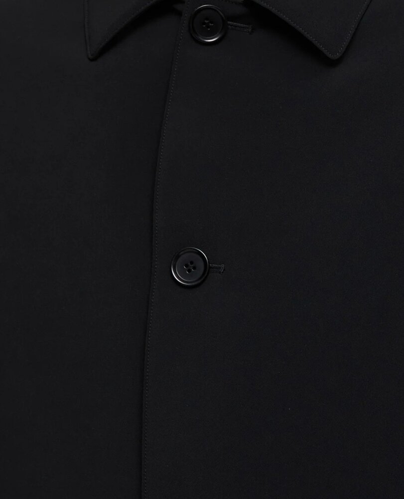 ASPESI PERFETTO TECHNICAL COAT ZWART