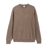 ASPESI CASHMERE AND WOOL PULLOVER DOVE GREY