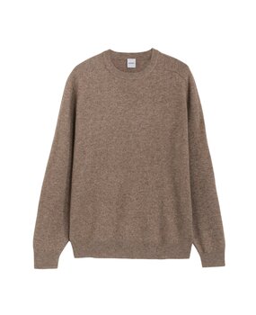 ASPESI CASHMERE AND WOOL PULLOVER DOVE GREY